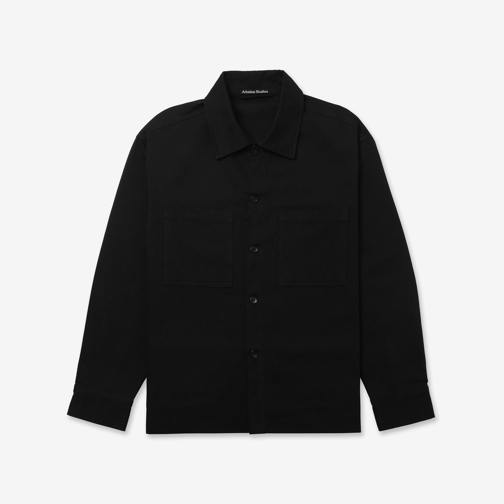 ARHOLMA STUDIOS - OVERSHIRT 'RELIANT' BLACK