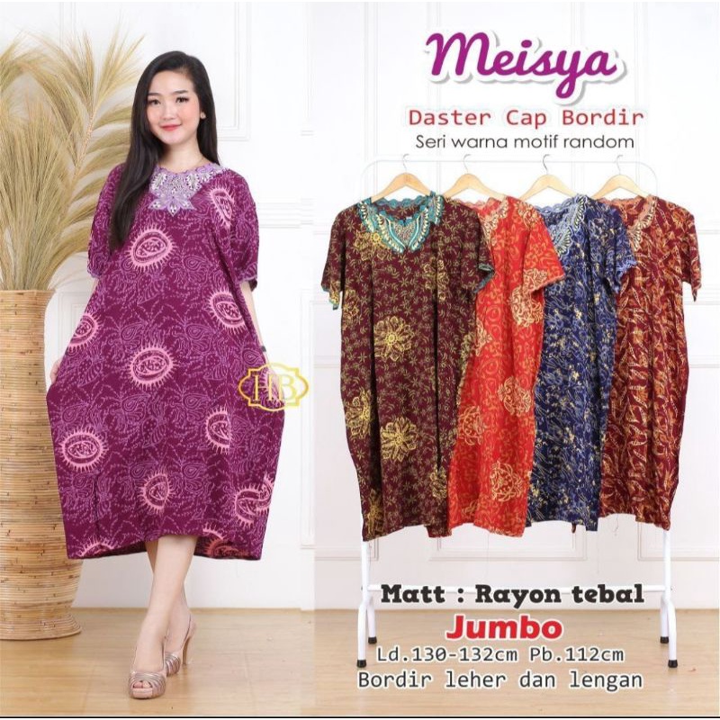 DASTER CAP MEISYA BORDIR LEHER