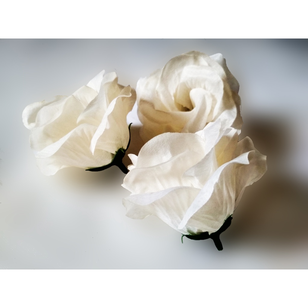 Bunga Plastik Mawar Kuntum Kelopak Rose Artificial Backdrop Dekorasi Seserahan Hantaran Mahar-A7-Salem