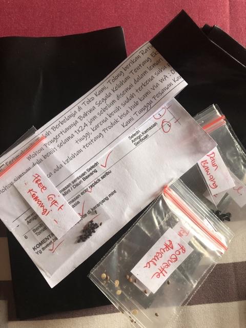 Polibag Polybag Eceran Ukuran 25 Cm X 25 Cm