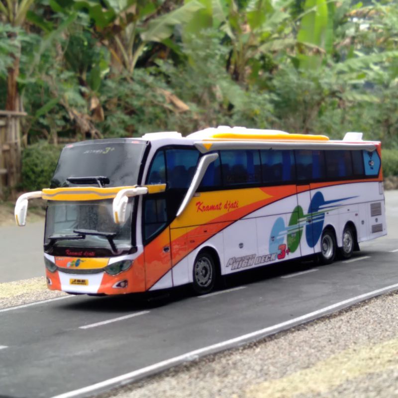 Miniatur Bus KRAMAT DJATI JETBUS3