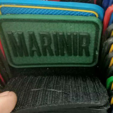 patch ruber marinir logo marinir emblem karet marinir