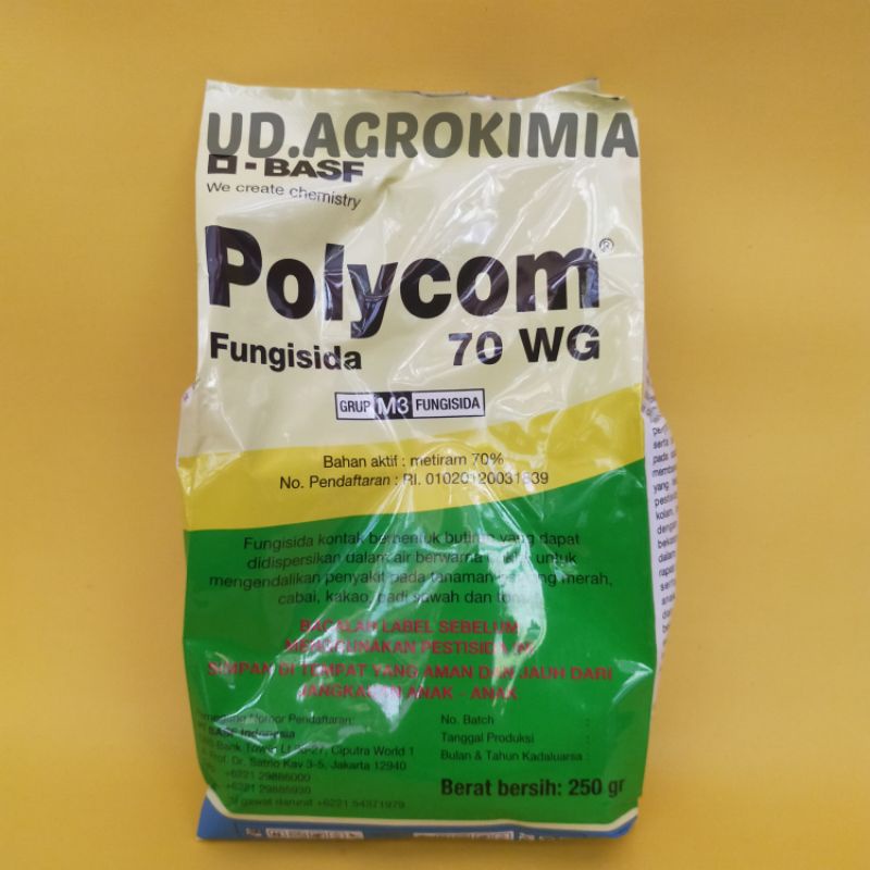 FUNGISIDA POLYCOM 70WG 250GRAM