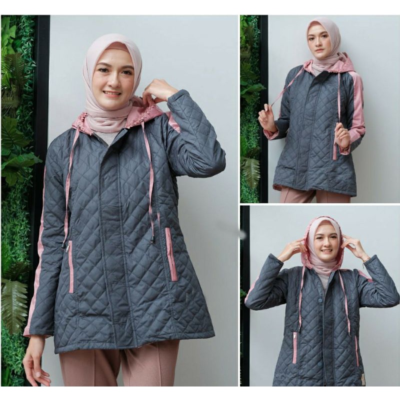 JAKET WANITA PARKA BELLOVA QUILTING PREMIUM / JAKET CEWEK BELOVA MUKAMIQU NEWTAB / PARKAWANITA / JAKETCEWEK