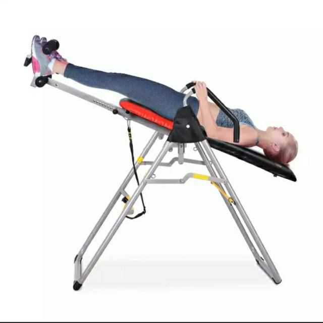Inversion table peninggi badan dan theraphy tulang belakang