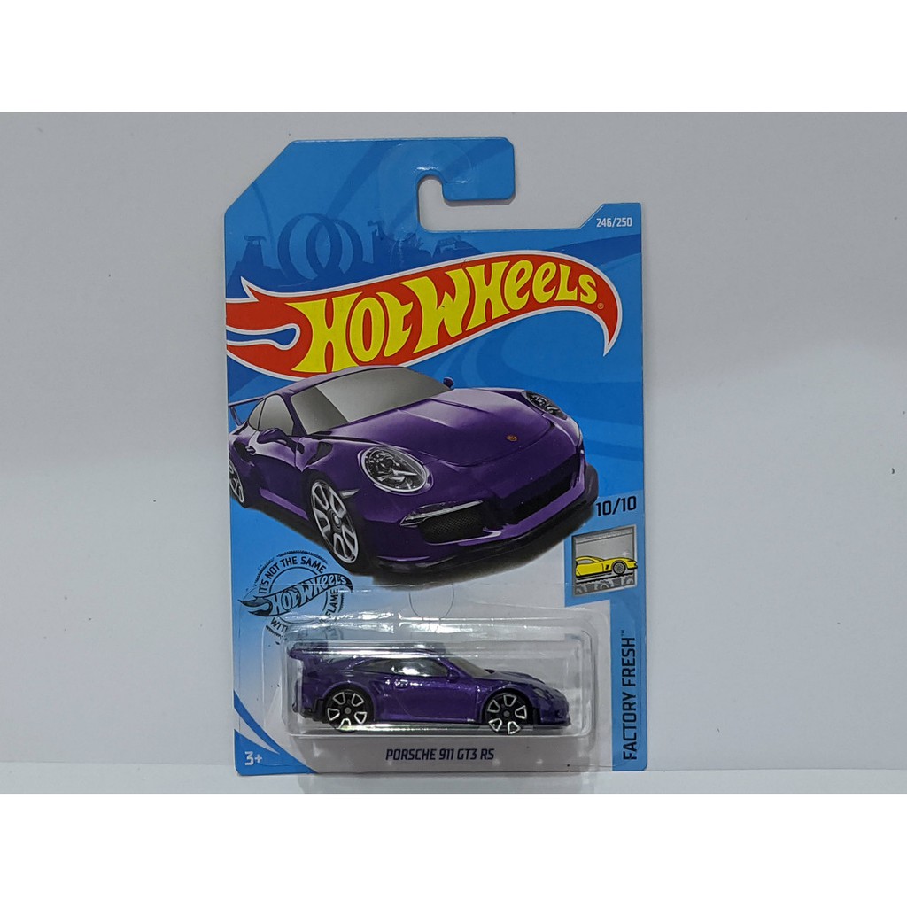 Hotwheels Porsche 911 GT3 RS Ungu