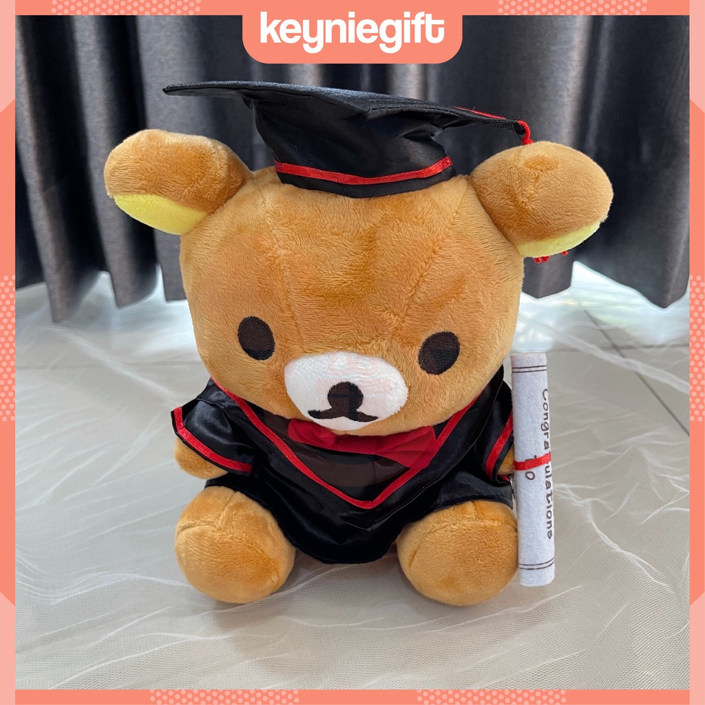 Boneka Wisuda Boneka Buket Graduation Doll Graduation Gift Kado Wisuda Hadiah Wisuda Boneka Mini Boneka Import