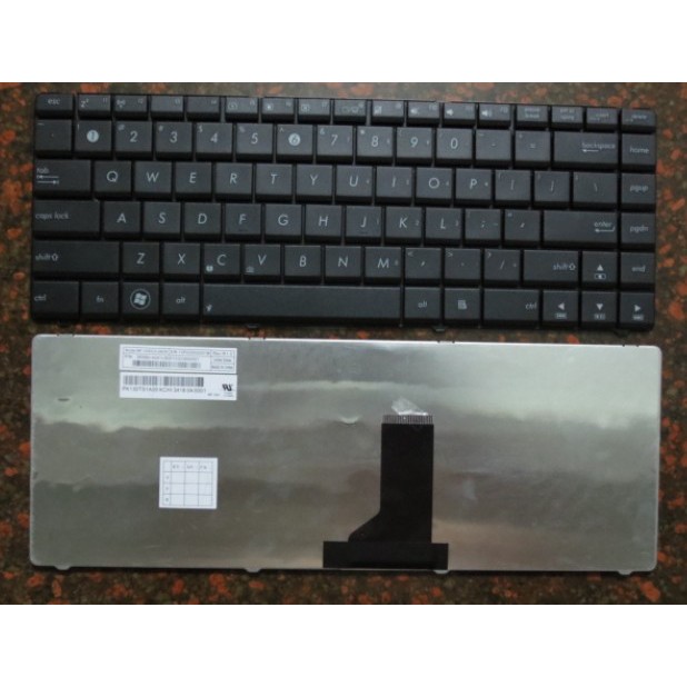 Keyboard ASUS N43 N43J N43JF N43JM N43JQ N43S N43SL N43SN