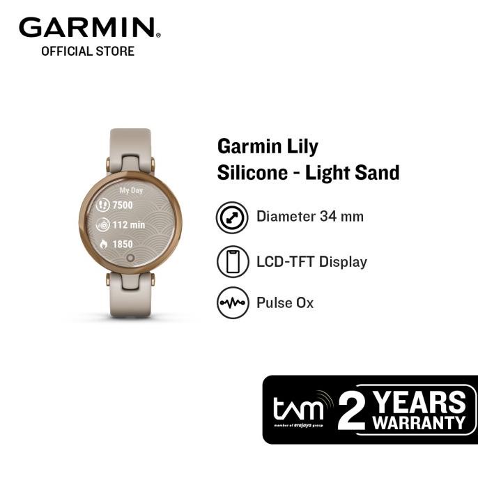 Garmin Lily - Silicone Rose Gold
