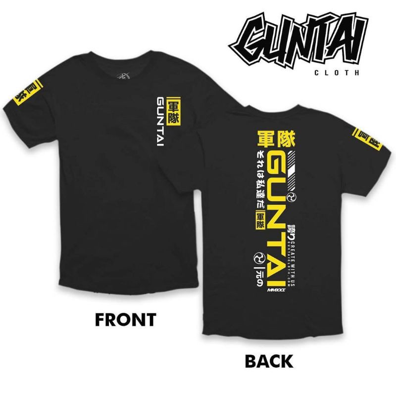 Kaos / T-Shirt Guntai Lengan Pendek | GT 24