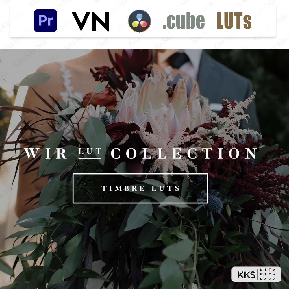 (BISA VN) White in Revery - Timbre Original Professional Adventure Wedding Video LUTs untuk VN Premi