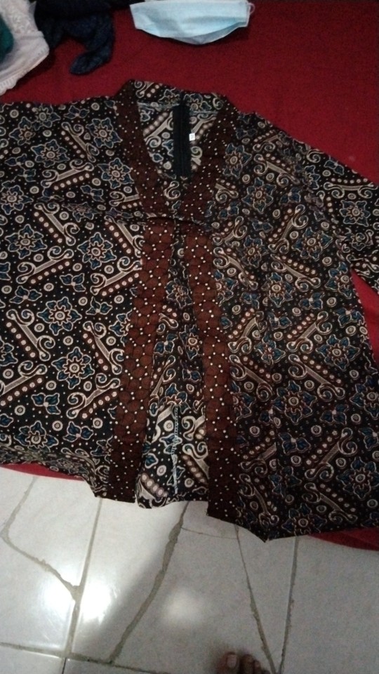 Baju Couple Batik Sarimbit Keluarga Baju Termurah Terbaru Motif Mataram Bisa Bayar Di Tempat - Cod