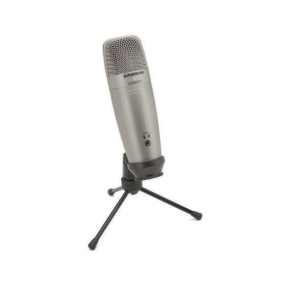 Samson C01U Pro USB Studio Condenser Podcast Microphone Premium