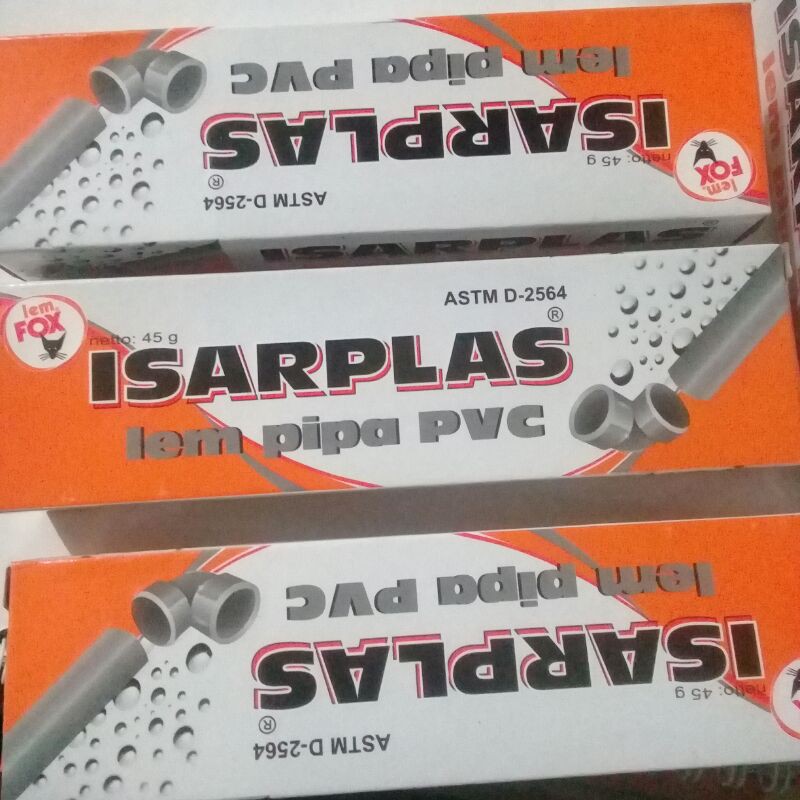 

lem pipa pvc isarplas 45 g