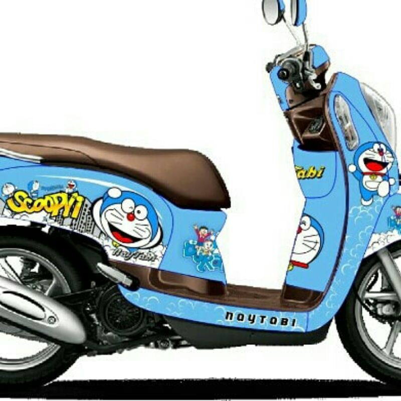 decal scoopy doraemon 3
