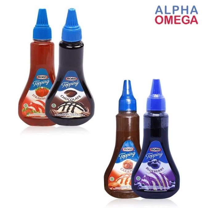 

MORIN TOPPING 310 GRAM SAUCE SYRUP - TOPING BERRY COKELAT CARAMEL TERLARIS TERPERCAYA ORIGINAL