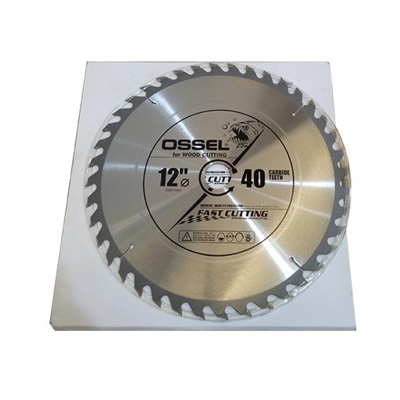MATA CIRCULAR SAW MATA GERGAJI KAYU 12 INCH X 40 OSSEL TIPIS