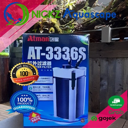 CANISTER FILTER AQUASCAPE / ATMAN AT 3336S / INTERNAL FILTER / BERKUALITAS