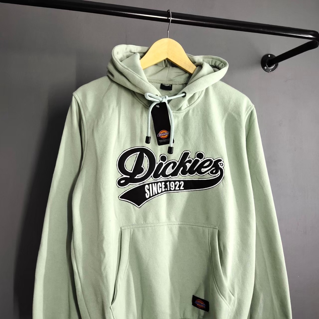 sweater hoodie dickies mint/sweater terbaru/sweater hoodie santai/sweater full bordir/sweater distro pria dan wanita