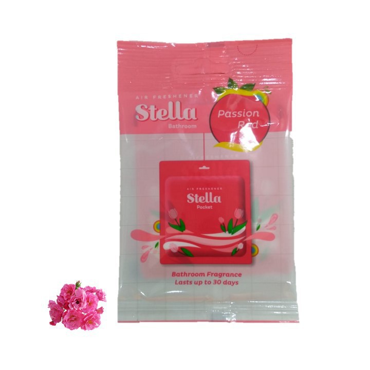 Stella Pocket Bathroom Red