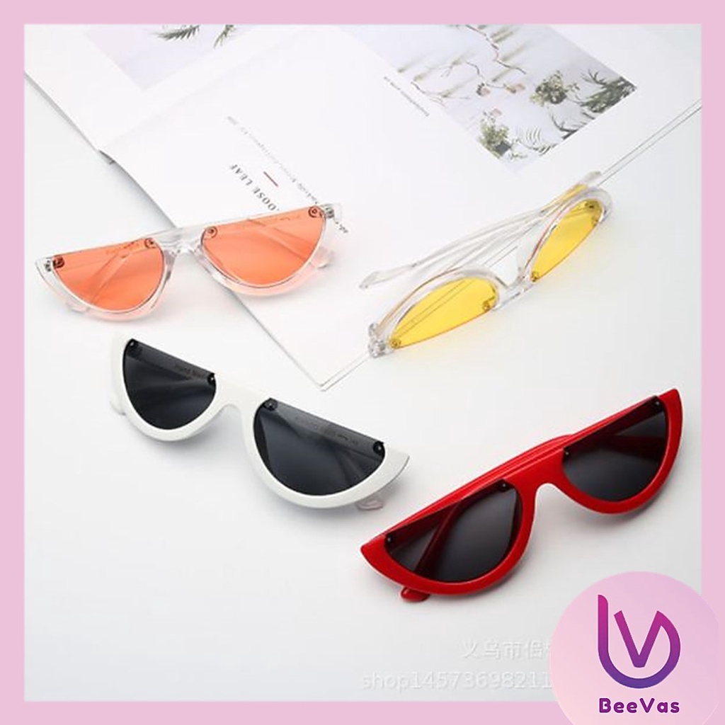 BV.ID KC110 KACAMATA KOREA KEREN ULZZANG TRIANGLE VINTAGE CAT EYE SUNGLASSES WOMEN MEN