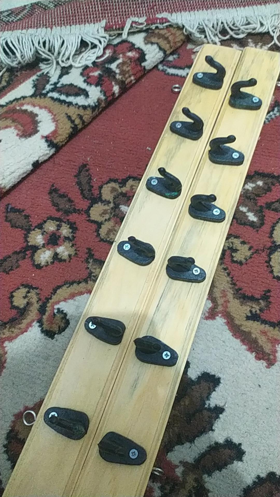 Gantungan Baju Cantolan Baju Kapstok Baju Besi Stainless 6 Kait Kuat