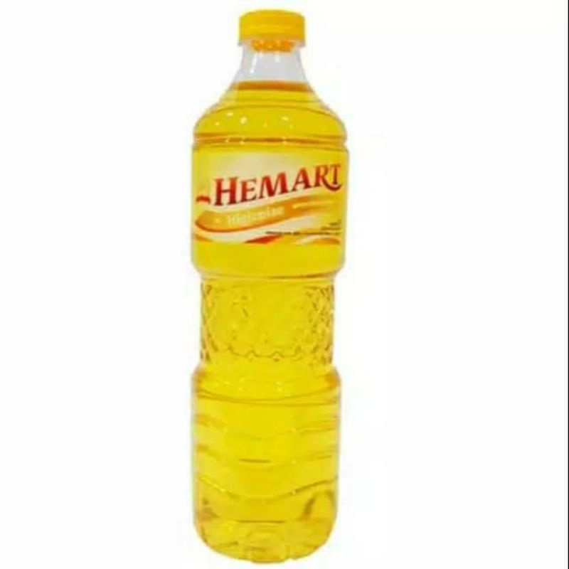 MINYAK GORENG HEMART BOTOL 1 LITER