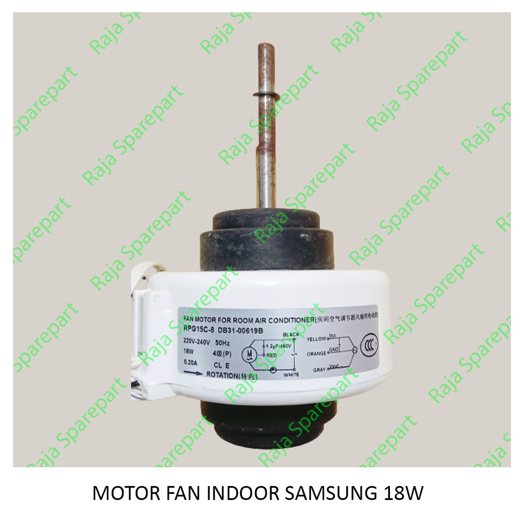 MOTOR FAN INDOOR AC SAMSUNG 18W