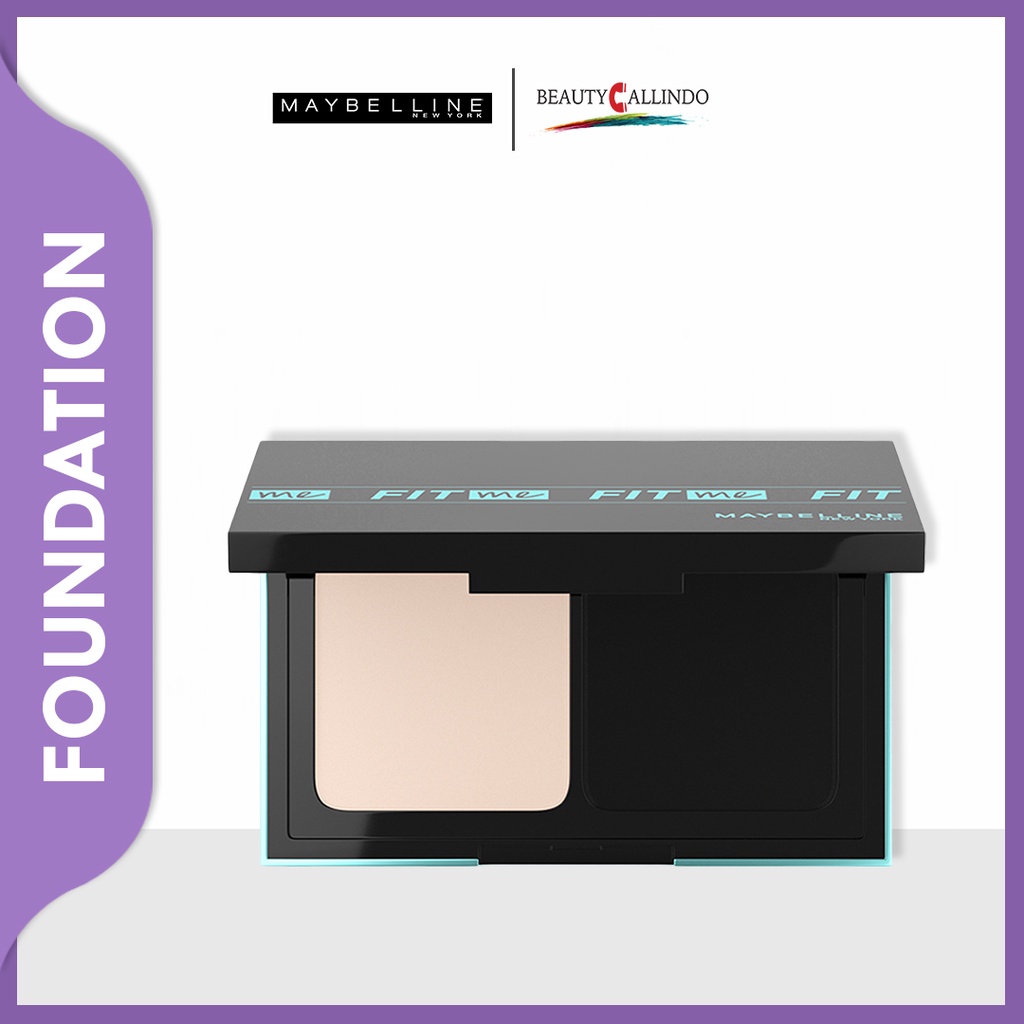 Maybelline Fit Me Matte + Poreless 24H Oil Control Powder Foundation