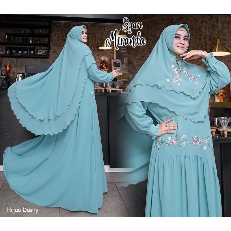 MIRANDA Gamis syari gamis kondangan muslimah lebaran