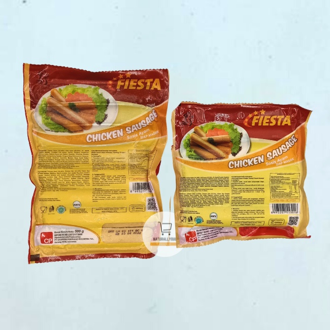 

Fiesta Sosis Ayam 300gr / 500gr Chicken Sausage