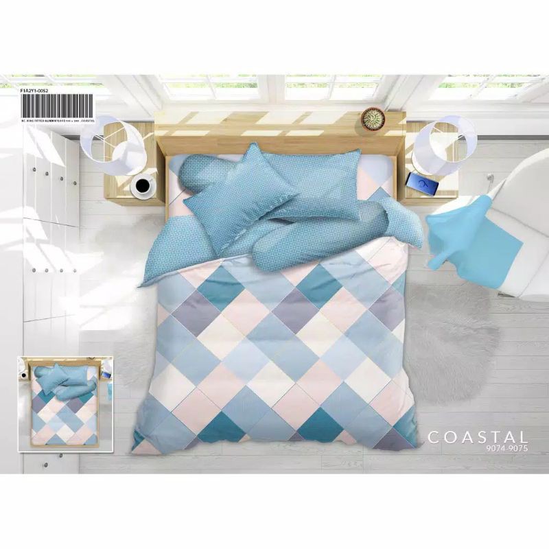 BEDCOVER MY LOVE 180X200 COASTAL TINGGI 30CM
