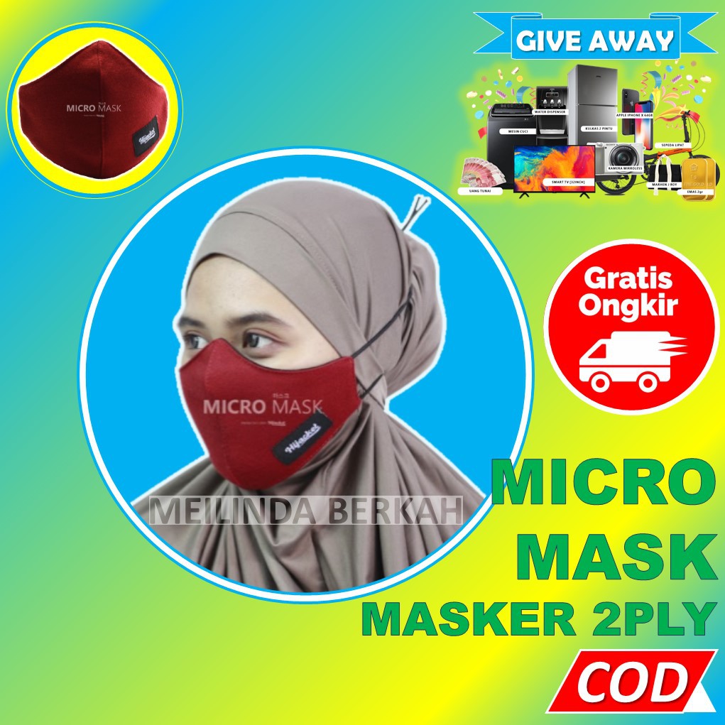 MASKER HIJAB / MASKER JILBAB / MASKER MOTOR / MASKER KAIN / MASKER 2 PLY / MASKER HIJACKET ORIGINAL