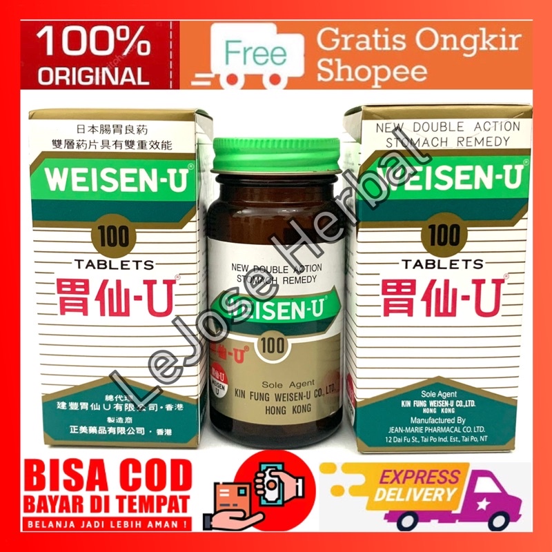 WEISEN 100 TABLET - OBAT MAAG