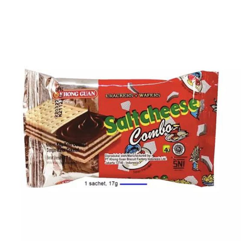

Wafer Saltcheese Combo 1 Pack isi 10pcs