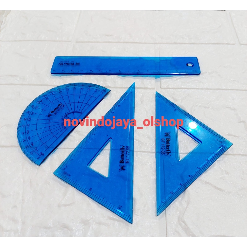 

Penggaris Butterfly Set BT 172-05
