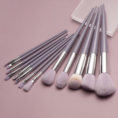 Brush Make Up Set 13 Pcs + Tas | Alat Makeup Kuas Set Lengkap