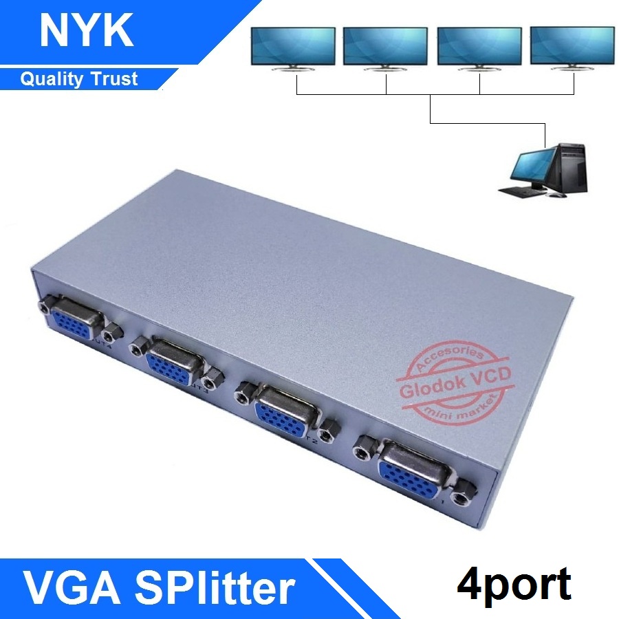 VGA Splitter 4 Port / VGA spliter 1 x 4