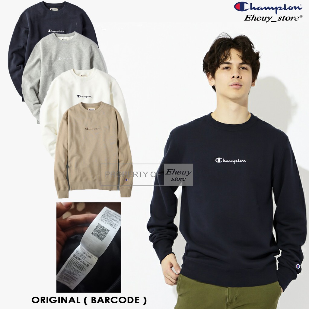 Crewneck Champion mini Logo Original sweater champion mini logo champion ori