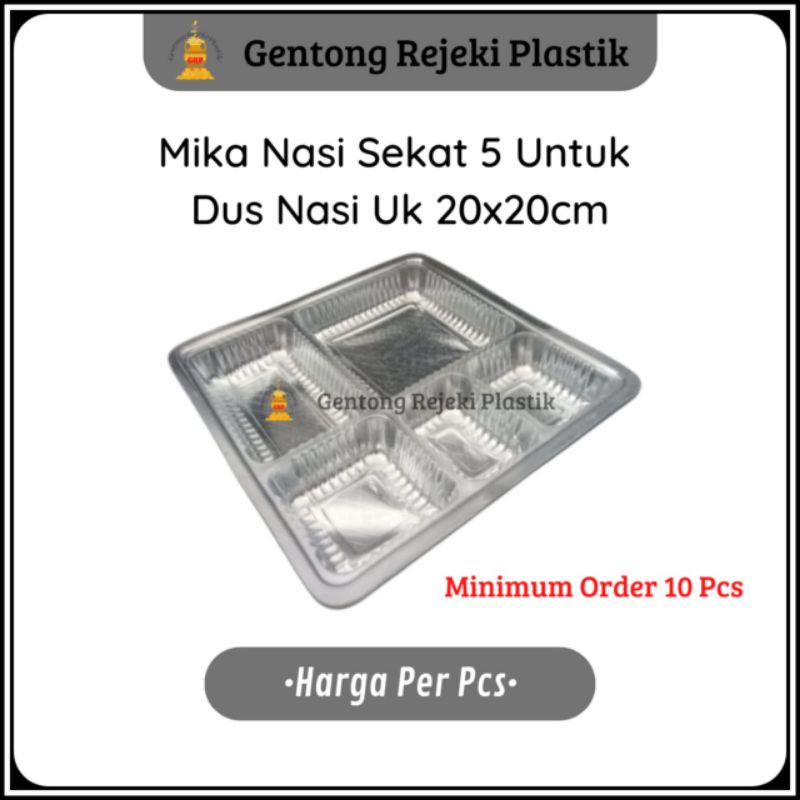 Mika Nasi Sekat 5 | Mika Nasi dus 20 x 20