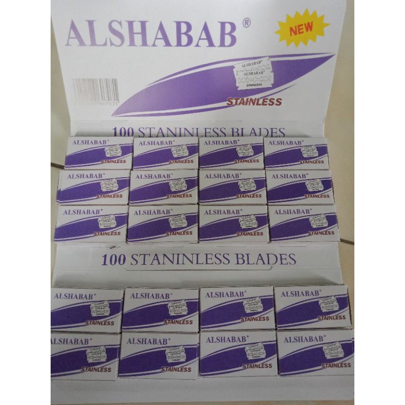 Silet Stainless Alshabab isi 5pcs