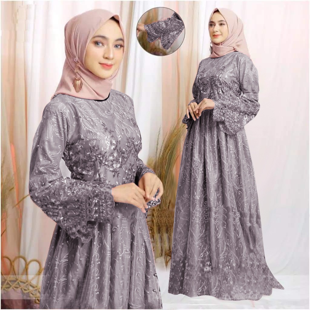 (GAMIS TERBARU)GAMIS TILE SYAKIRA/M/L/XL/XXL/XXXL/GAMIS TERBARU 2021/GAMIS JUMBO/GAMIS LEBARAN WANITA MUSLIM/BAJU MODEL TERBARU PAKAIAN WANITA/GAMIS BRUKAT/GAMIS TILE/GAMIS KONDANGAN WANITA/MAXI TILE/BAJU GAMIS/DRESS MAXI/GAMIS PESTA-LILAC GELAP