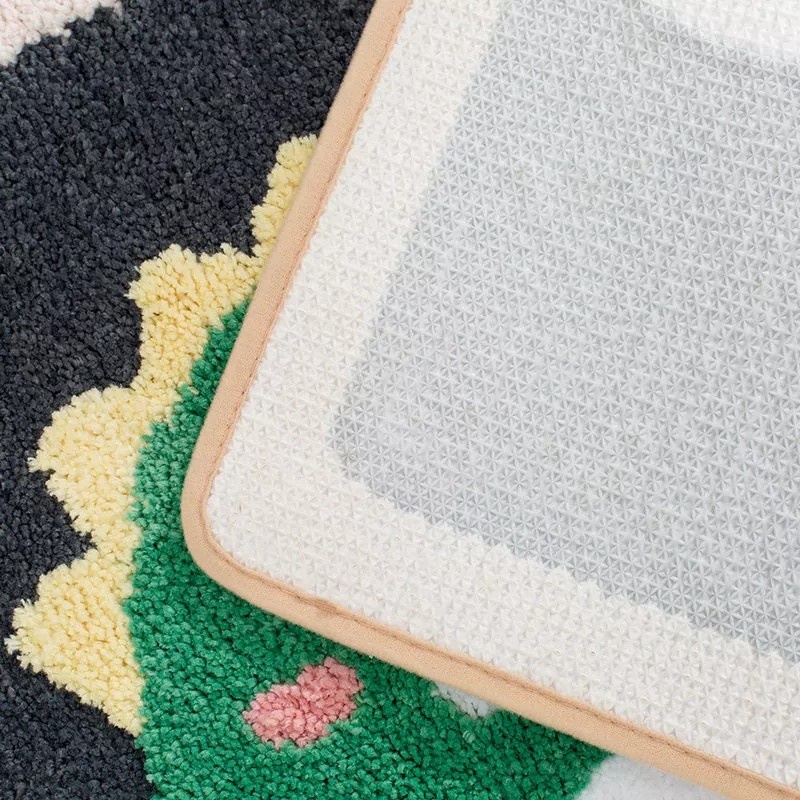 MH -  KESET KAKI KAMAR MANDI KKM08 -RAINBOW MAT - ALAS KAKI KAMAR MANDI