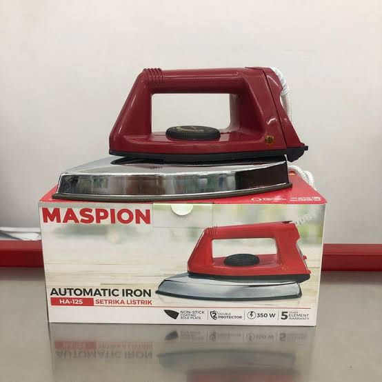 SETRIKA KERING MASPION HA 125 [300 WATT]