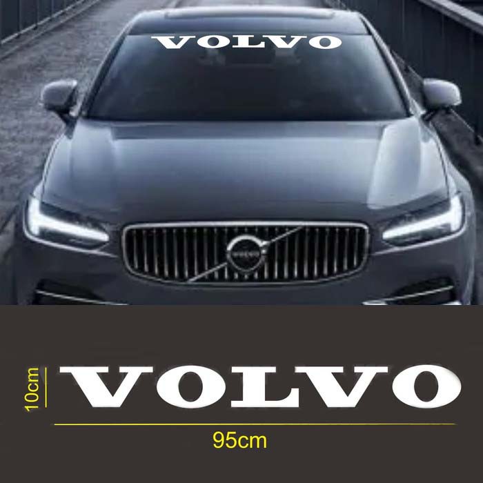 STICKER STIKER KACA DEPAN MOBIL NISSAN VOLVO WINDSHIELD