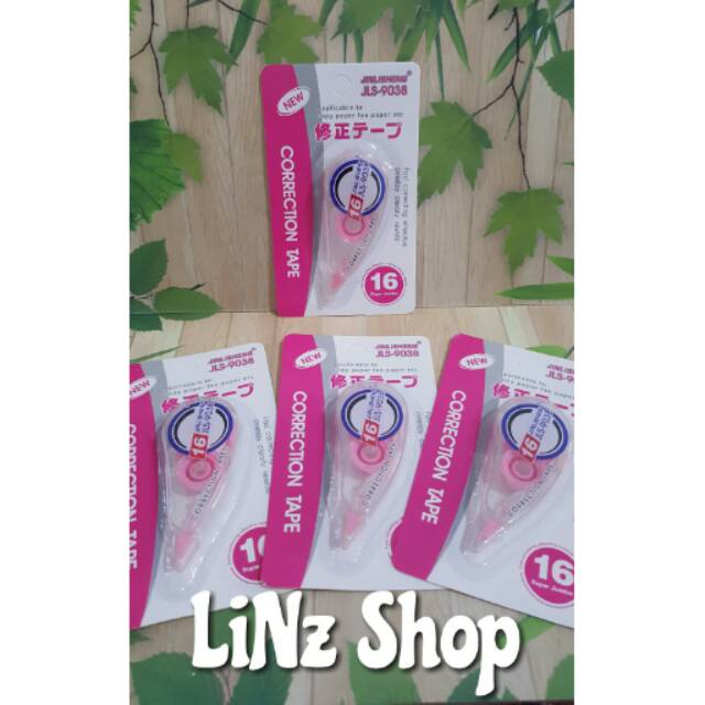 

Tipe X Kertas Correction Tape 16 meter