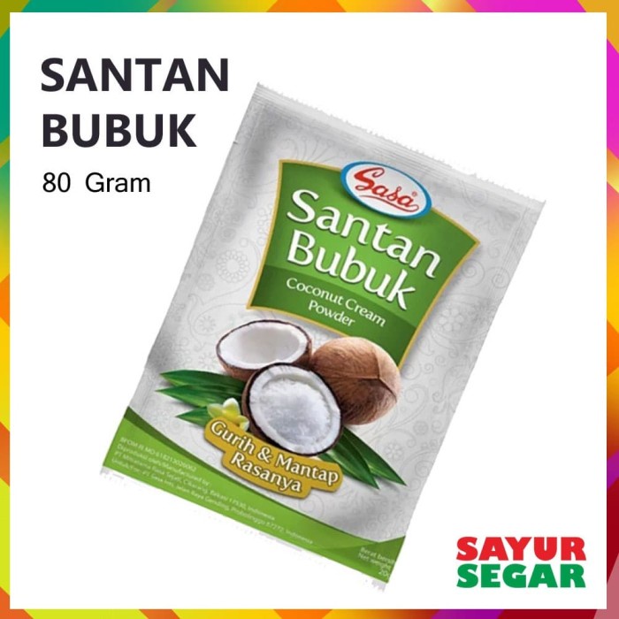 

[CINERE] SANTAN BUBUK SASA [80g]