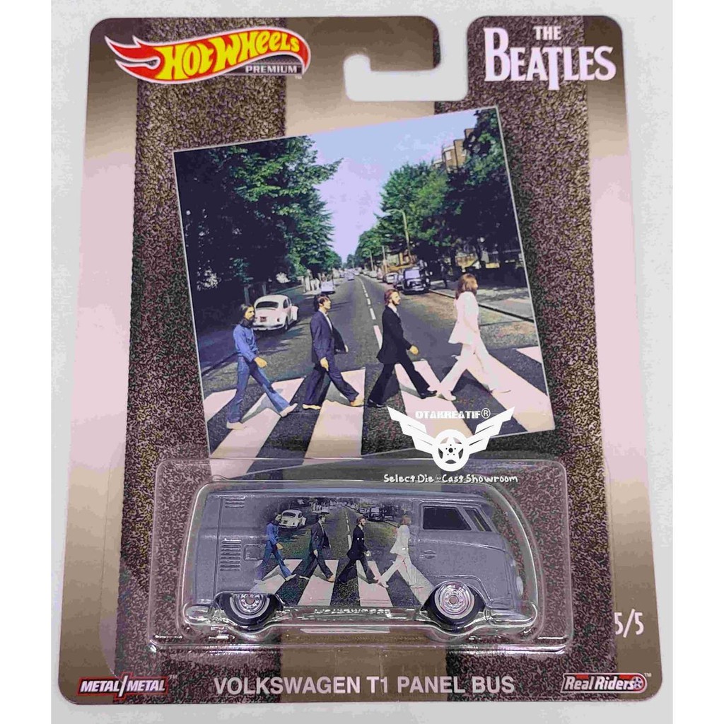 Hot Wheels Pop Culture Premium Volkswagen T1 Panel The Beatles