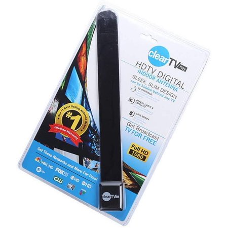 Indoor TV Antena Digital Clear TV Key Antenna Dalam Ruangan Support Full 1080 HD TV Original Super Jernih Tanpa Kabel