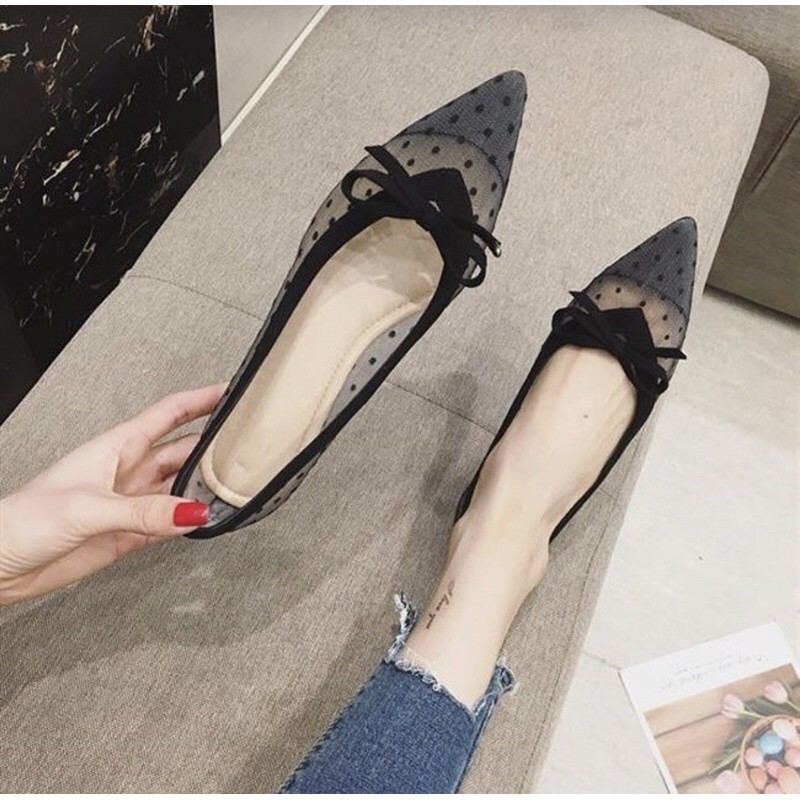 flat E606 sepatu wanita import realpict